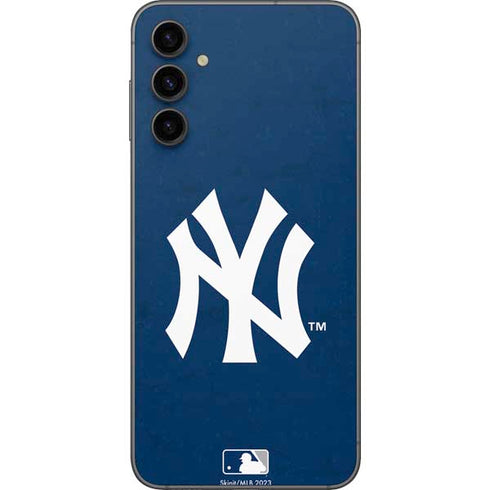 MLB New York Yankees - Solid Distressed Galaxy A14 5G Skin